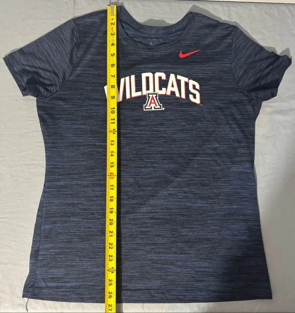 Nike Arizona Wildcats Dri-FIT The Nike Tee Men’s Large Blue NCAA Shirt - Picture 7 of 9